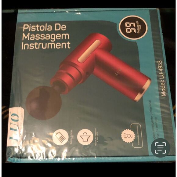 LUO - NWT - Professional Massager & Fascia Gun/4 Heads/6 Speeds/Quiet Operation - Picture 2 of 10